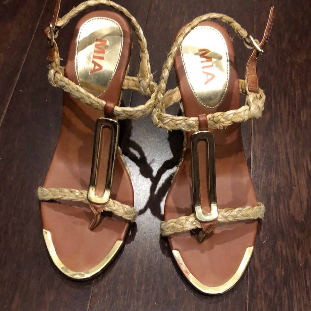 Mia wedge tweed Sandler